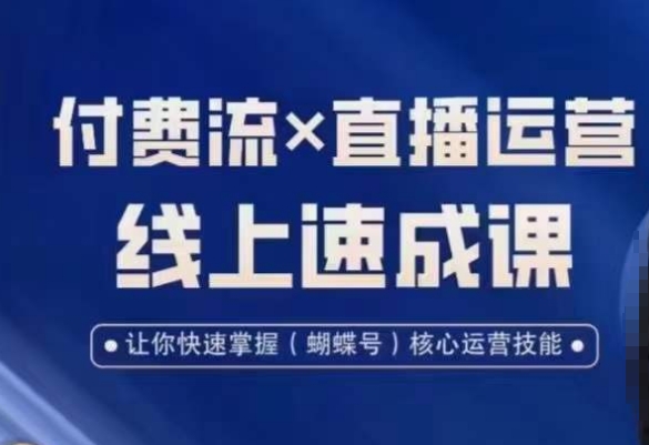 视频号付费流实操课程，付费流✖️直播运营速成课，让你快速掌握视频号核心运营技能-卿云社