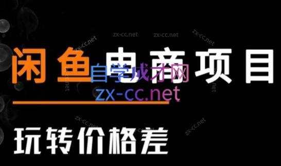 亿创繁星·闲鱼电商项目(玩转价格差)-卿云社