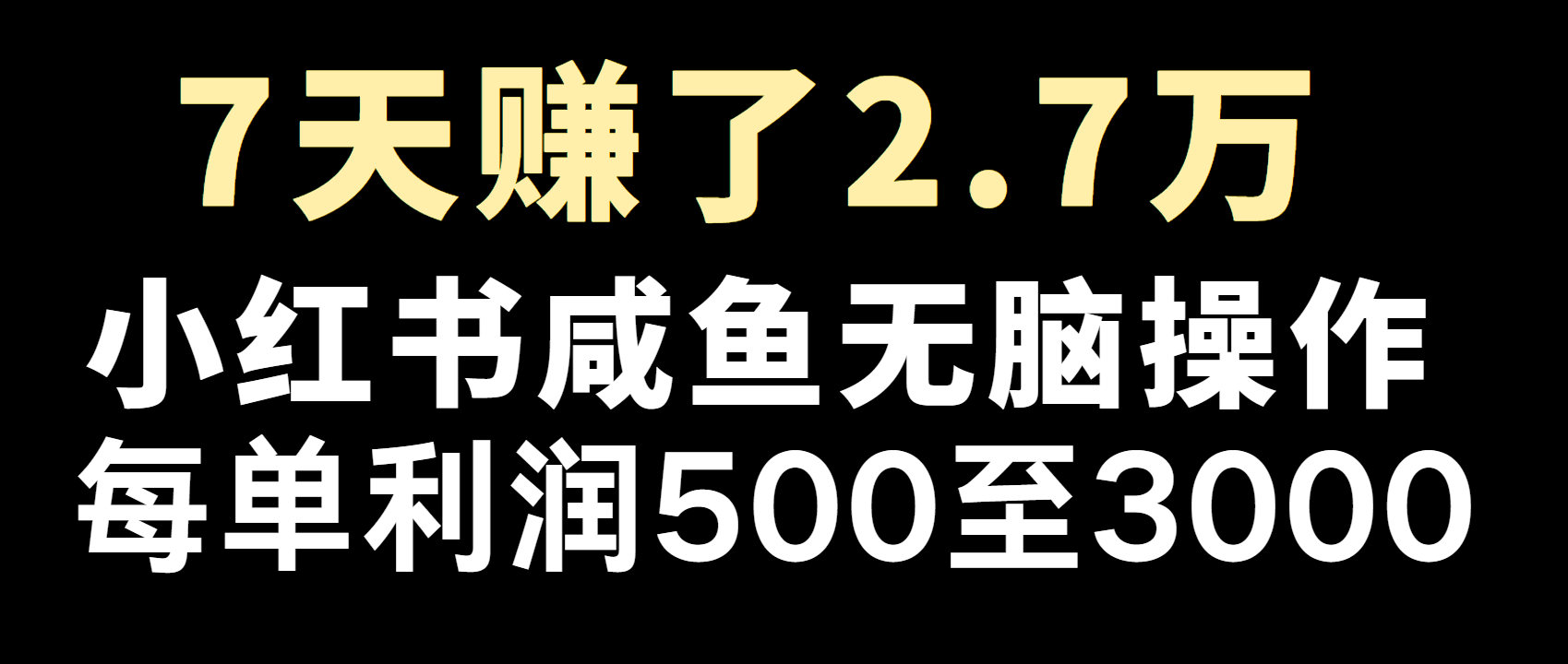 全网首发，7天赚了2.6万，2025利润超级高！-卿云社