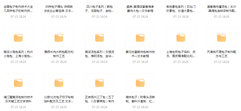 全国各系包子的做法-卿云社