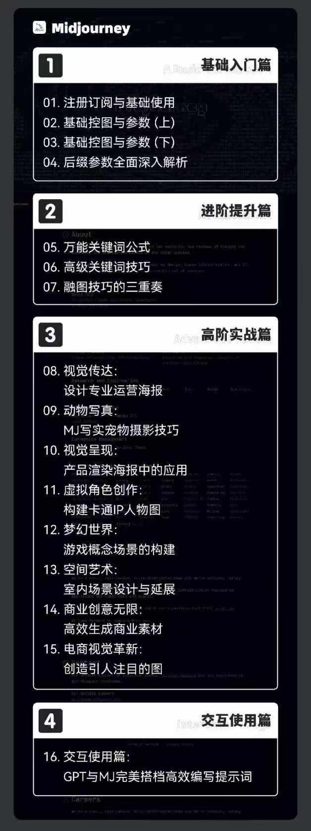 图片[2]-2024-AIGC人工智能零基础到进阶，GPT+MJ+SD商业技术落地(78节-卿云社