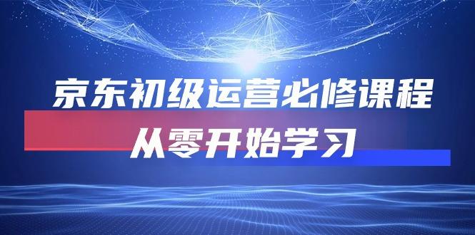 京东初级运营必修课程，从零开始学习(49节课-卿云社