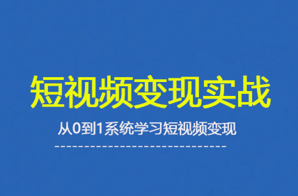 杨磊老师·2025短视频变现实战课-卿云社