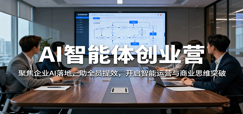 AI智能体创业营：聚焦企业AI落地，助全员提效，开启智能运营与商业思维突破-卿云社