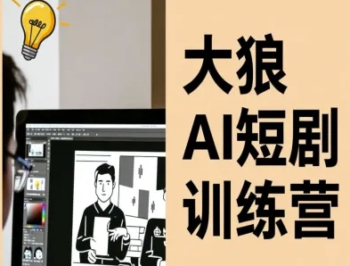 大狼AI短剧训练营-短剧课程(更新中)-卿云社