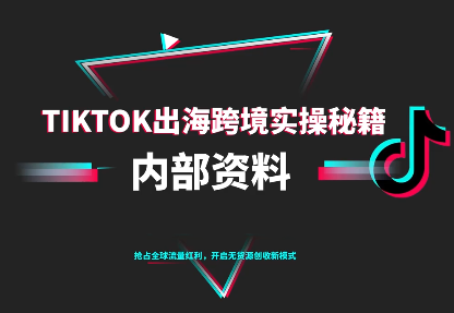 TikTok跨境电商0-1搭建运营(更新10月)-卿云社