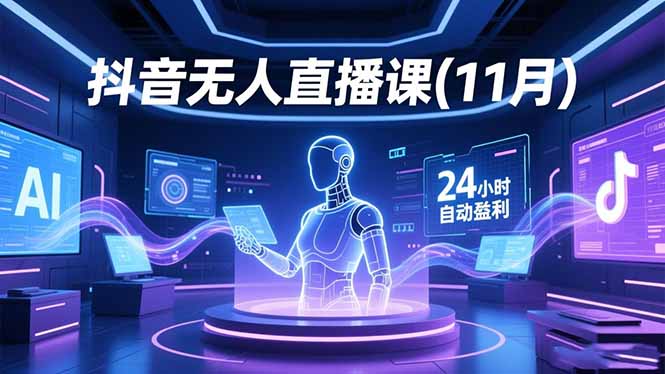 抖音无人直播课(11月-卿云社