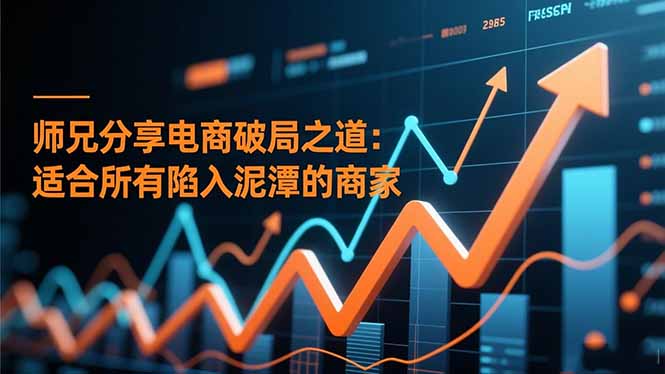 师兄分享电商破局之道：适合所有陷入泥潭的商家-卿云社