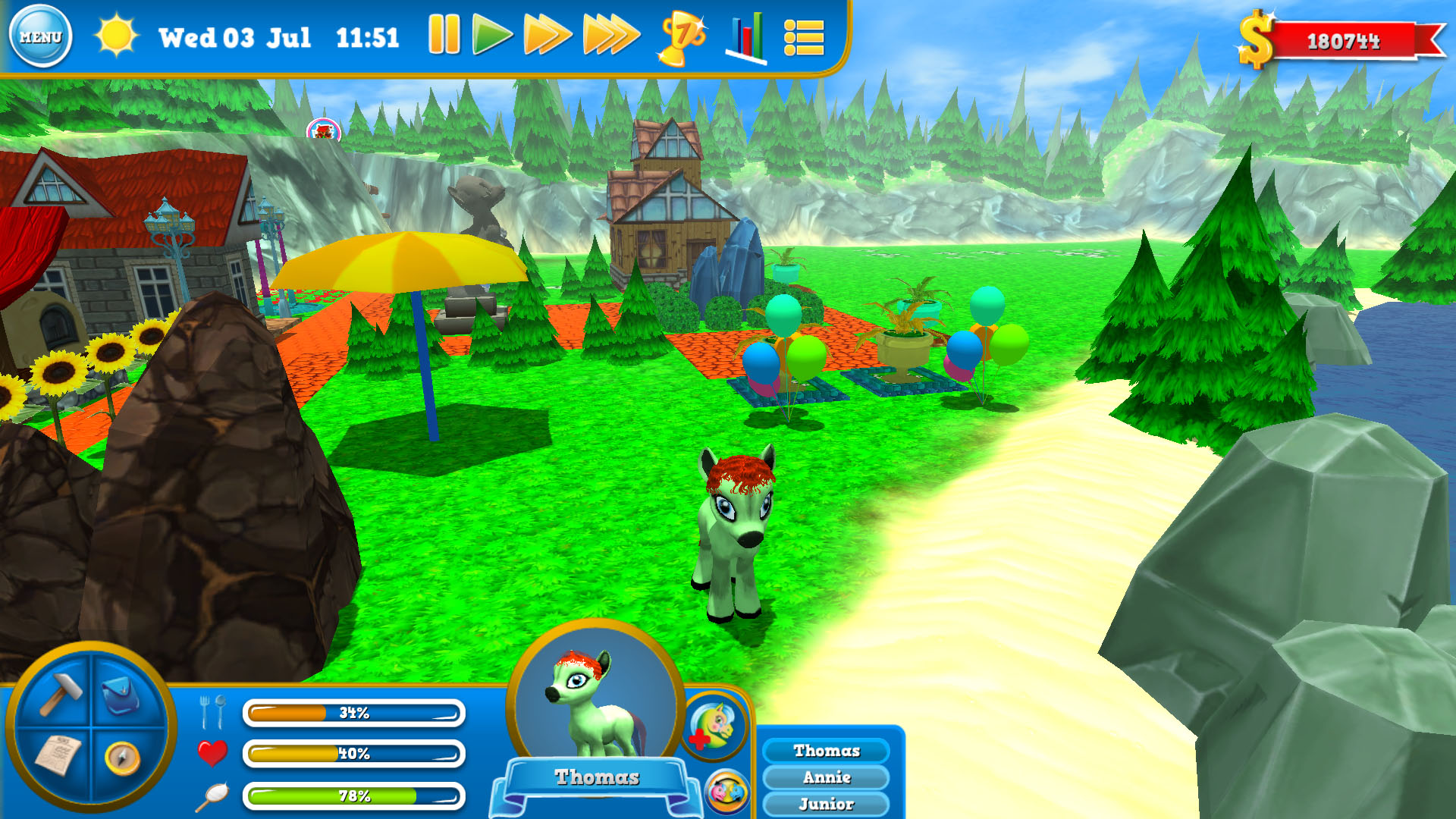 《小马世界3 Pony World 3》Switch英文版NSP下载-卿云社