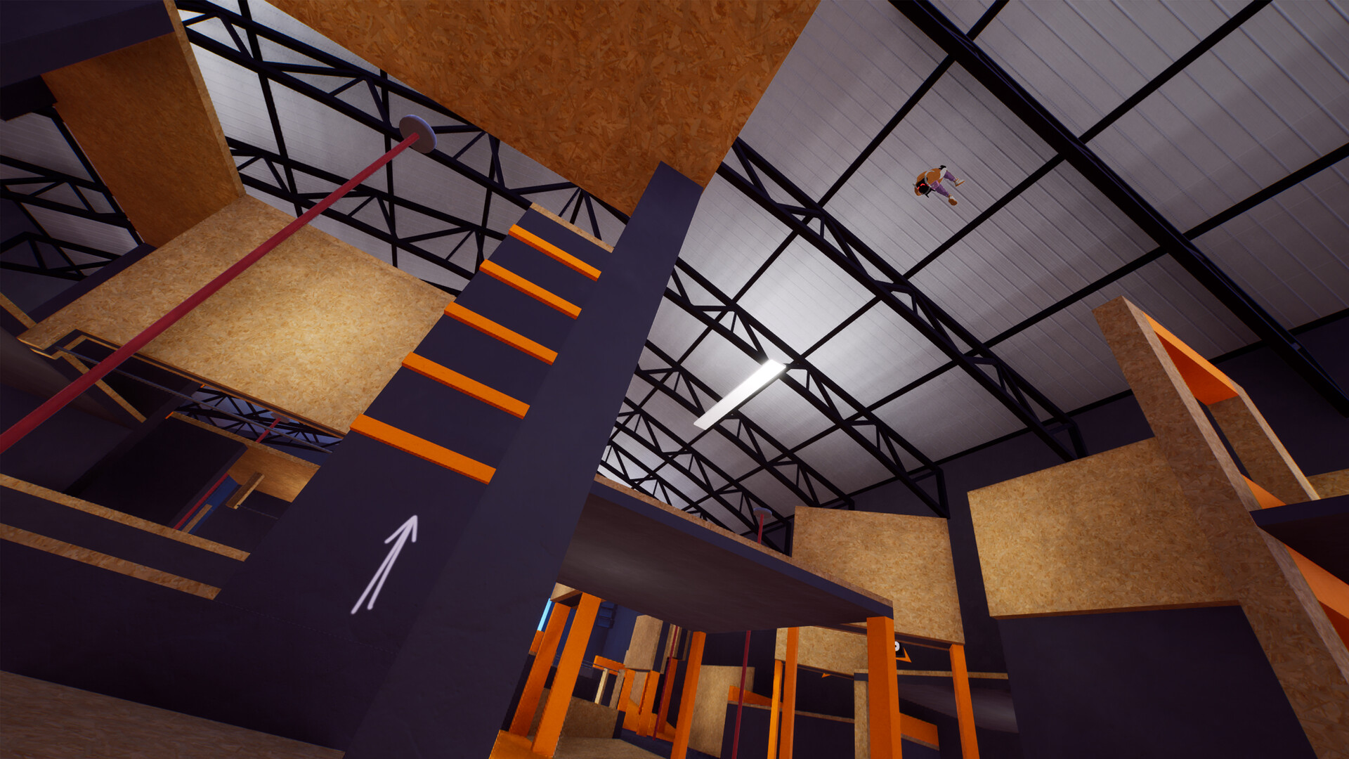 PC游戏《屋顶与小巷：跑酷游戏/Rooftops & Alleys: The Parkour Game》中文Build.20864913下载-卿云社