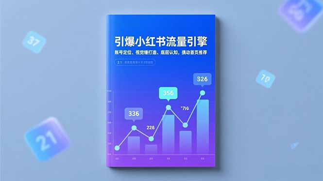 引爆小红书流量引擎，账号定位、视觉锤打造、底层认知，撬动首页推荐-卿云社