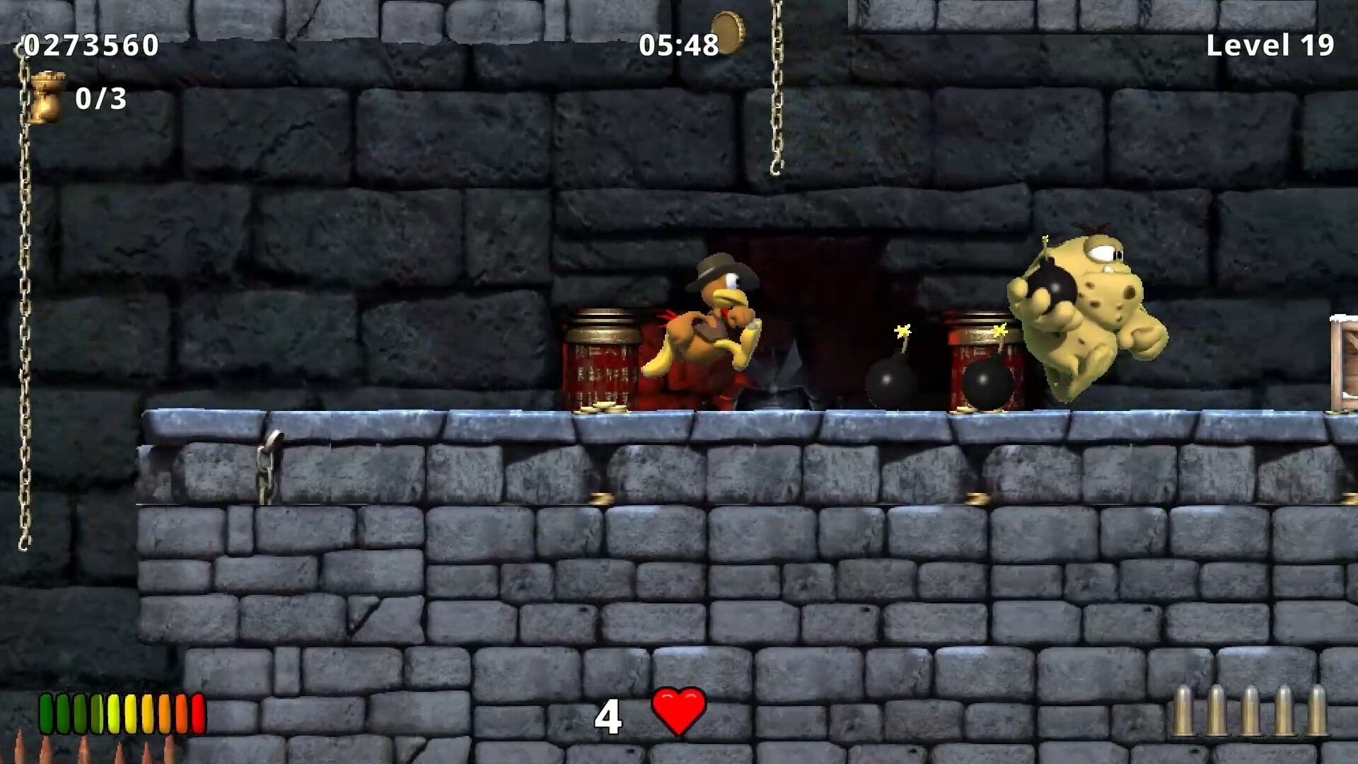 《怪鸡历险记 Moorhuhn Jump and Run Traps and Treasures》Switch英日文版NSZ下载-卿云社