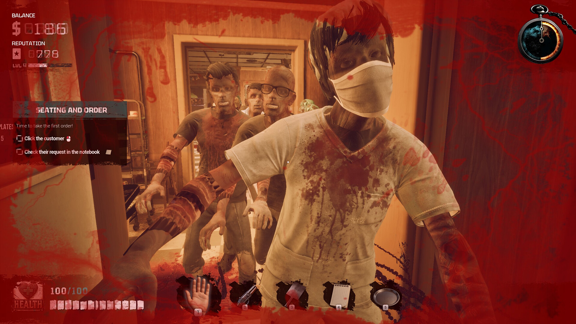 《僵尸餐馆模拟器/Zombie Diner Simulator》PC中文版下载-含Build.21164432-卿云社
