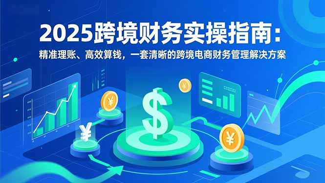 2025跨境财务实操指南：精准理账、高效算钱，一套清晰的跨境电商财务管理解决方案-卿云社