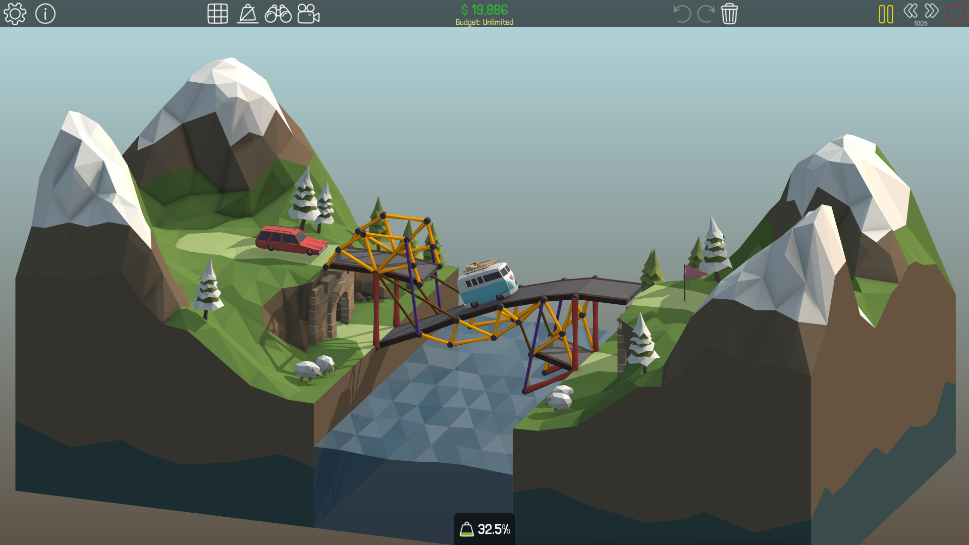 《桥梁建筑师 Poly Bridge》Switch中文版NSP下载 – 含1.1.0补丁-卿云社