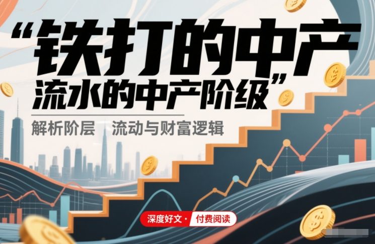 付费文章：铁打的中产，流水的中产阶级-卿云社