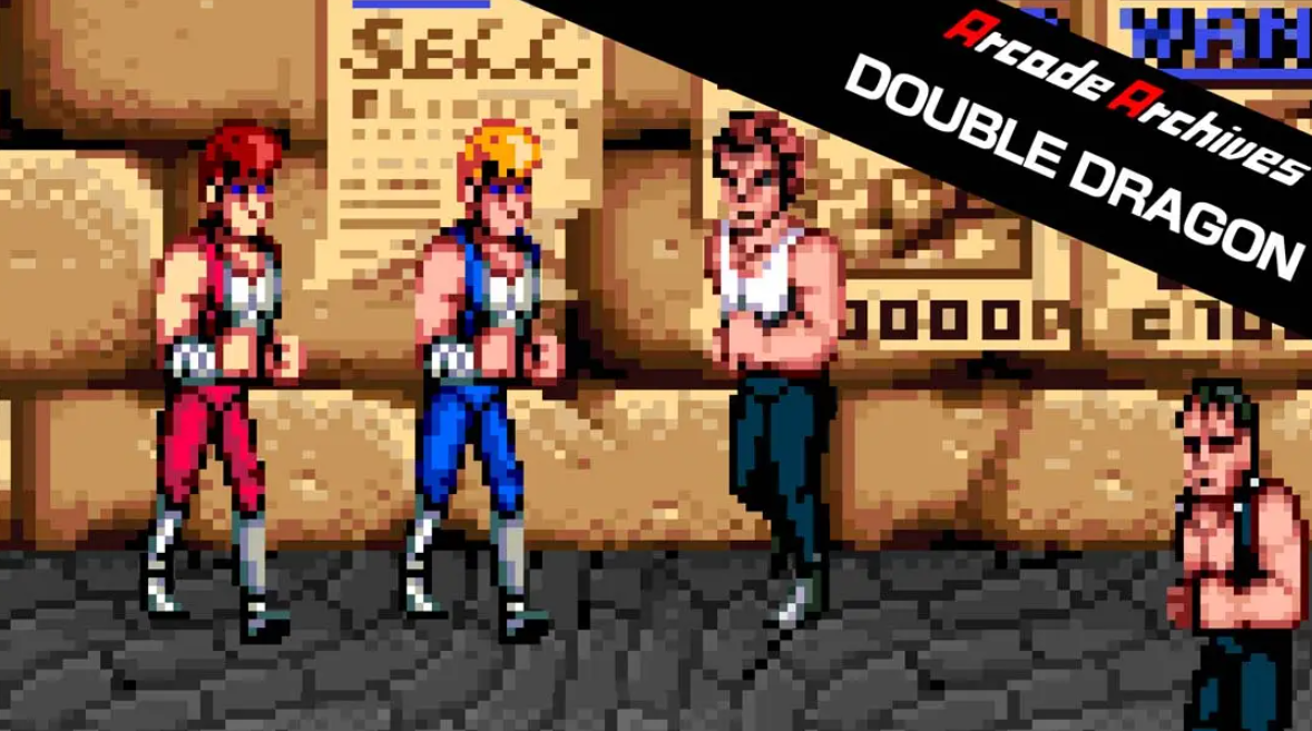 《街机档案：双截龙1 Arcade Archives DOUBLE DRAGON》Switch英文版NSP下载 – 含1.0..0补丁-卿云社