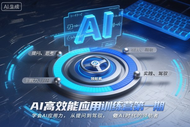AI高效能应用训练营第一期，学会AI应用力，从提问到驾驭，做AI时代的领航者(更新)-卿云社