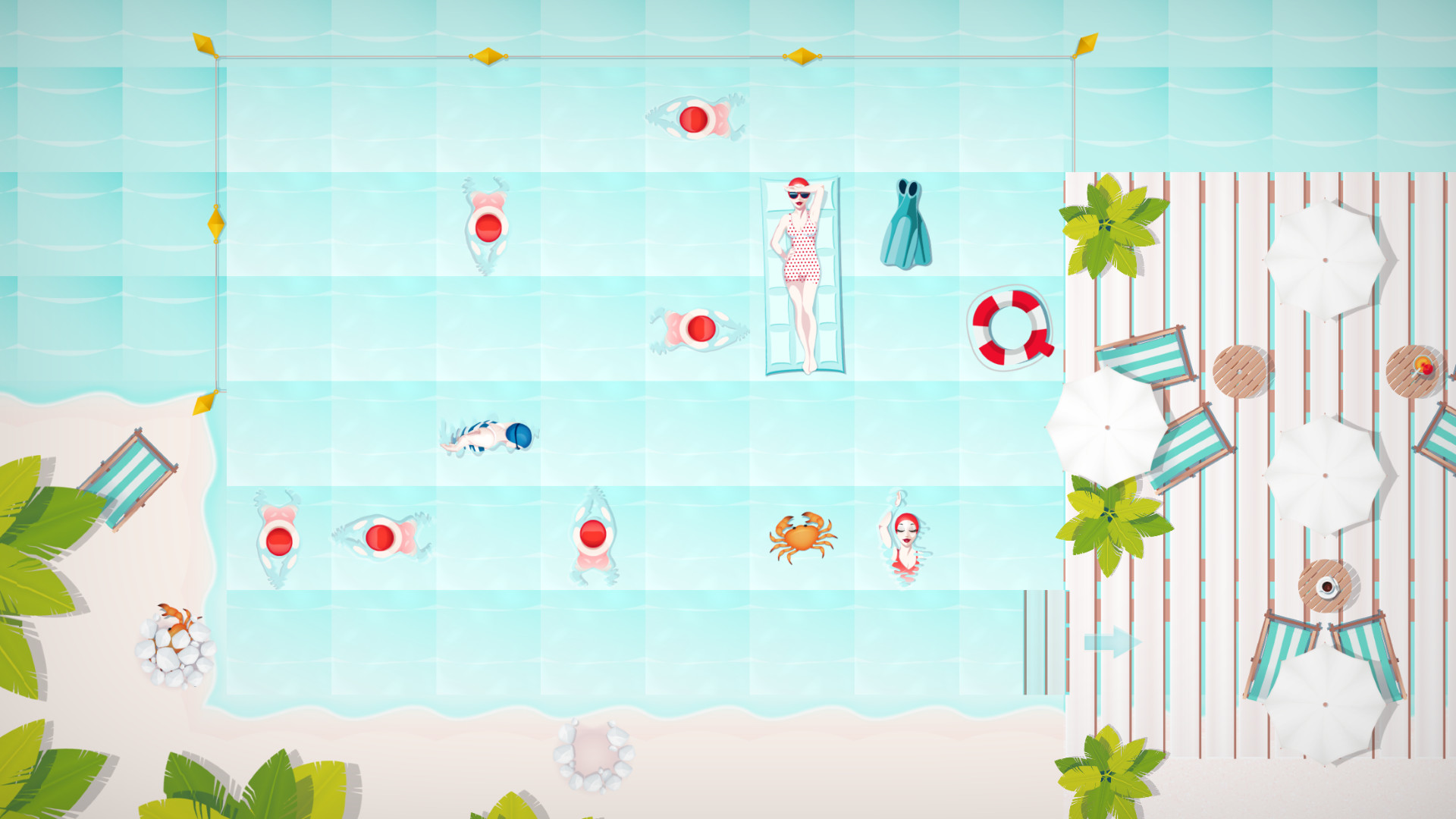 《泳池逃生 Swim Out》Switch中文版NSP下载 – 含1.4.1补丁-卿云社