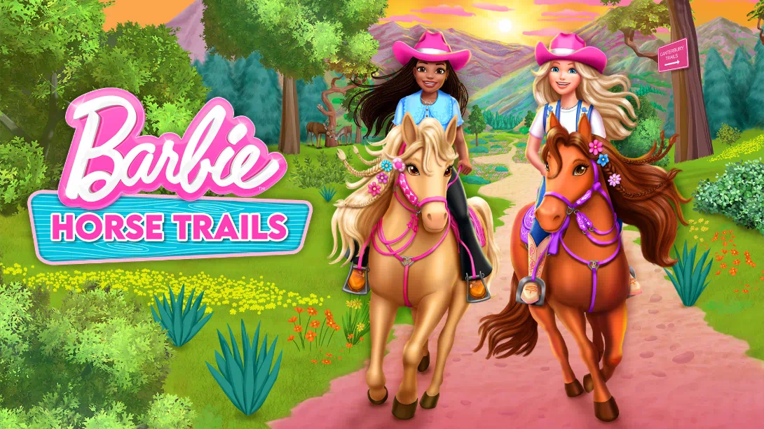 【美版】芭比马术小径 .Barbie Horse Trails 中文-卿云社