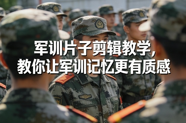 军训片子剪辑教学，教你让军训记忆更有质感-卿云社