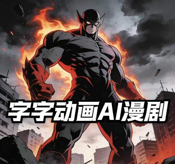 字字动画AI漫剧2026年第1期系统课程，小白看完就能学会实操的漫剧课，单人月收1-3W-卿云社
