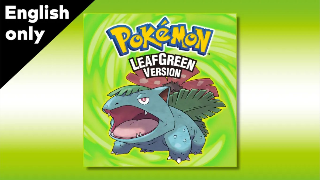 【美版】宝可梦叶绿 .Pokemon LeafGreen 中文汉化-卿云社