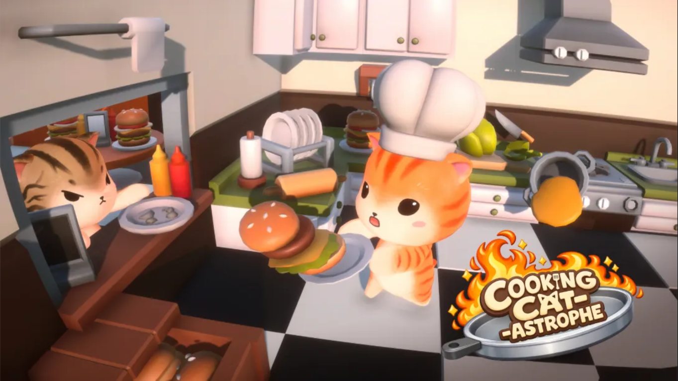 【美版】猫咪闹厨房 .Cooking Cat-Astrophe 中文-卿云社
