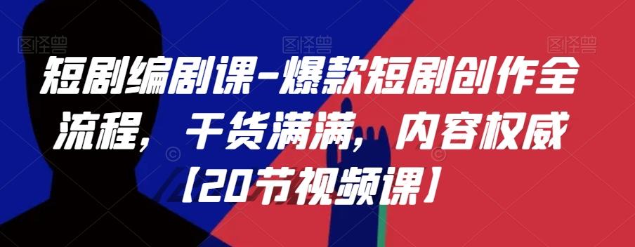 短剧编剧课-爆款短剧创作全流程，干货满满，内容权威【20节视频课】-卿云社