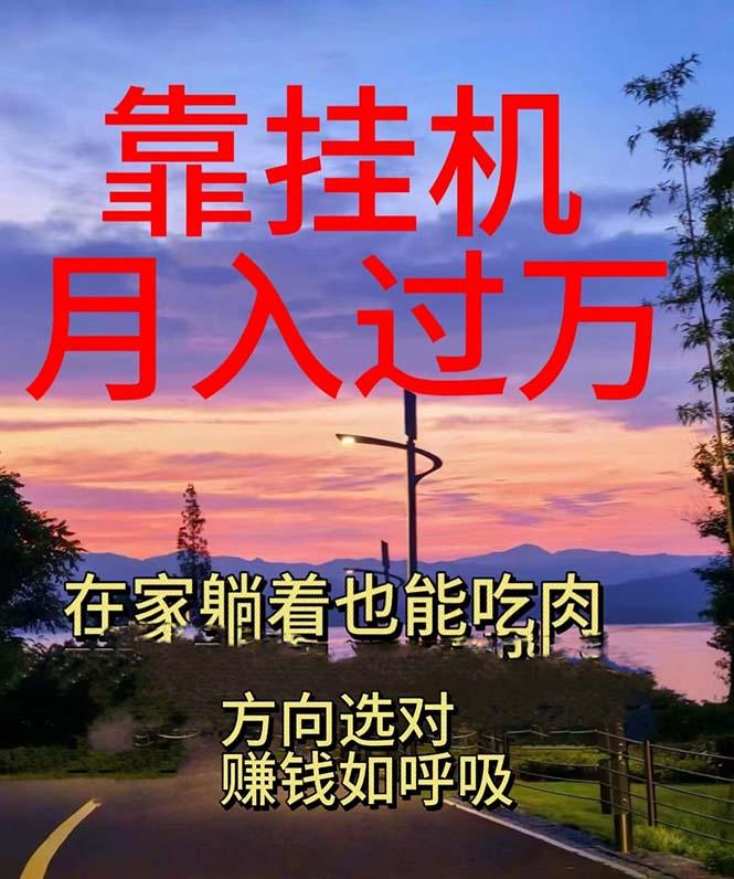 靠挂机，日入1000+，躺着也能吃肉，电脑手机都可挂-卿云社