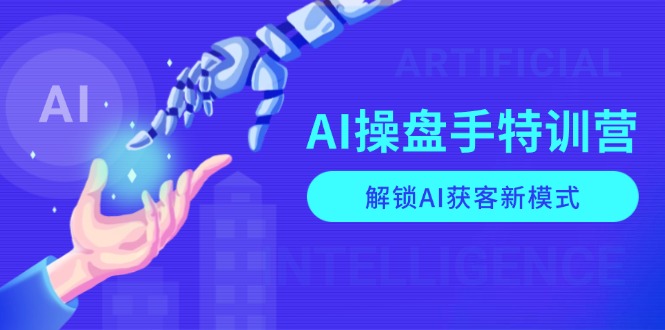 AI-操盘手特训营，解锁AI获客新模式，全面掌握AI商业应用与提示词技巧-卿云社