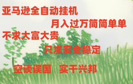 亚马逊全自动浏览挂机，，收益稳定且前景广阔-卿云社
