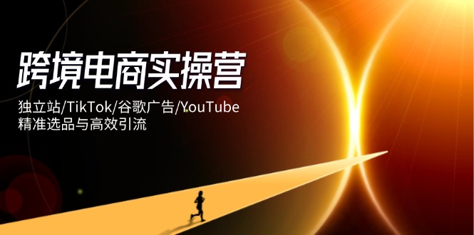 跨境电商实操营：独立站/TikTok/谷歌广告/YouTube，精准选品与高效引流-卿云社