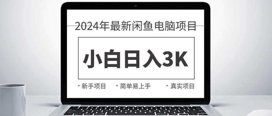 2024最新闲鱼卖电脑项目，新手小白日入3K+，最真实的项目教学-卿云社