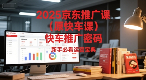 2025京东推广课(原快车课)解锁京东快车推广密码，新手必看运营宝典-卿云社