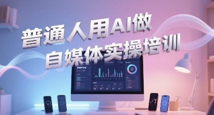 普通一个人用AI做自媒体，助你轻松开启AI自媒体创作之路-卿云社