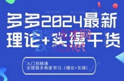拼多多2024最新规则理论结合实际的干货-卿云社