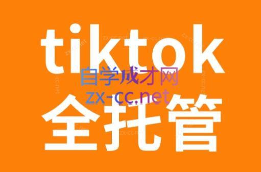TikTok跨境电商全托管运营模式精品课-卿云社
