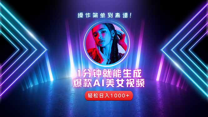 2025年最强副业：用AI做短视频，从零开始打造爆款账号！-卿云社
