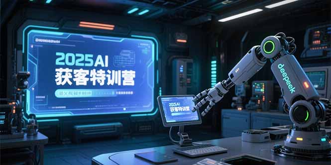 2025AI获客特训营，AI图文视频全制作，deepseek工具实操教学-卿云社