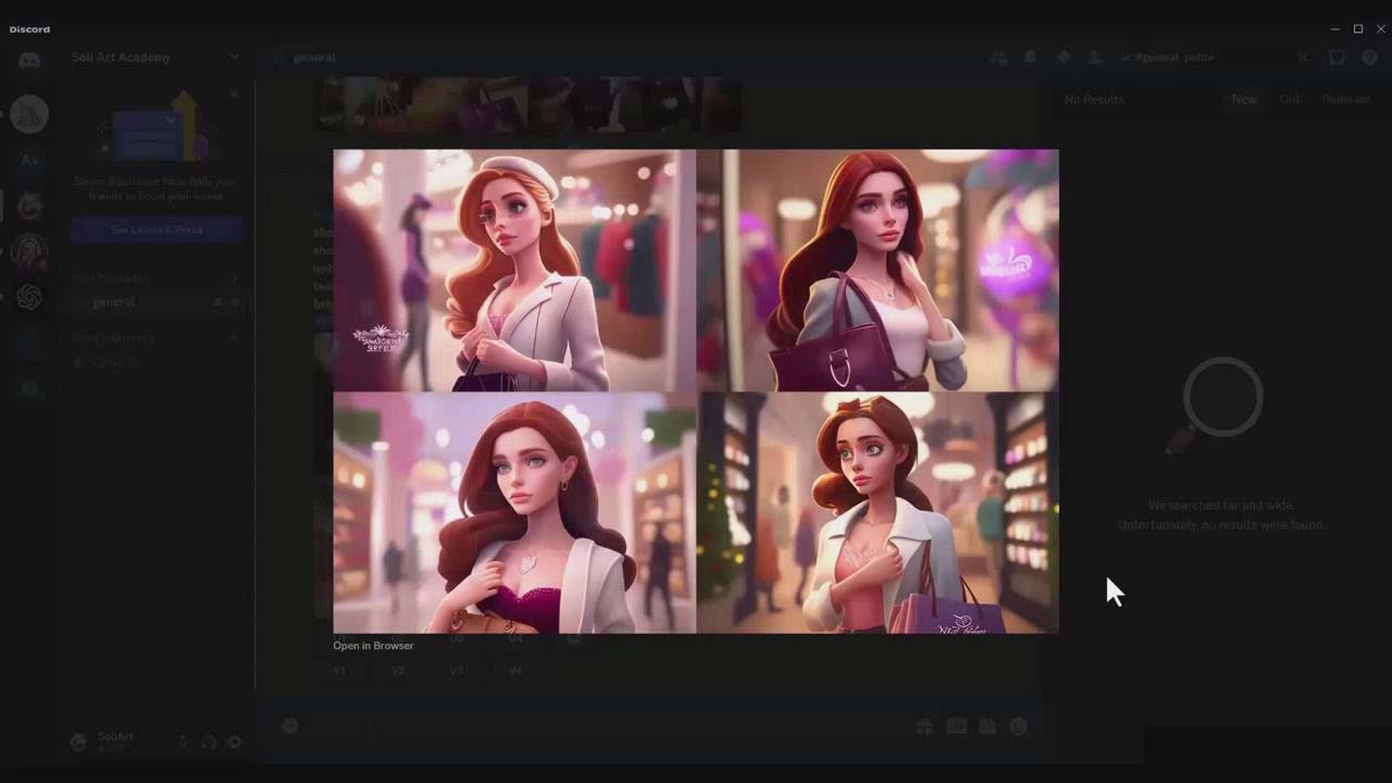 图片[5]-掌握 MidJourney V5 AI + ChatGPT创建一致的角色设计图像-22节课-中英字幕-卿云社